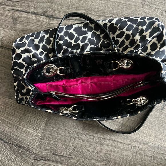 Kate Spade Animal Print Nylon Shoulder Bag - Picture 4 of 14